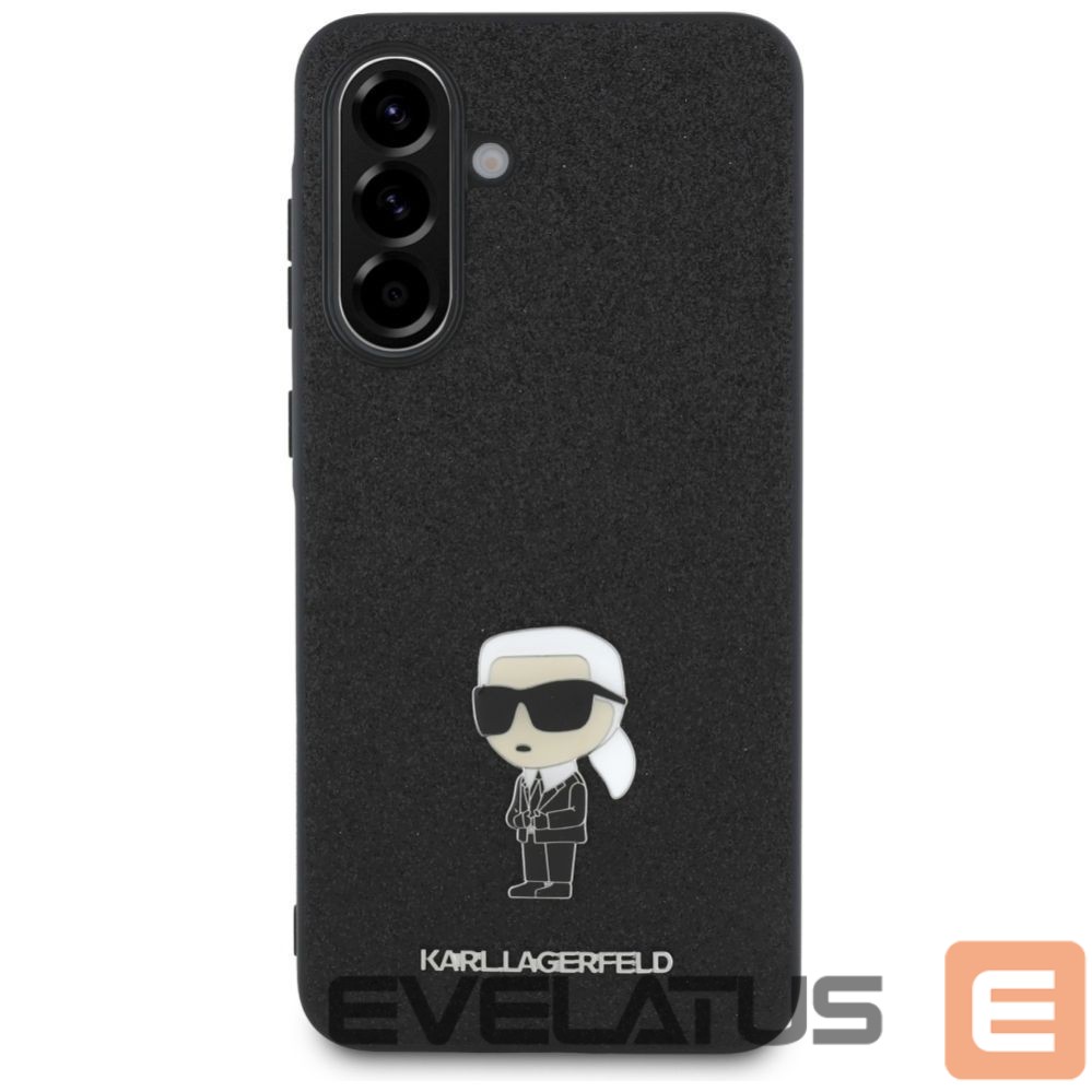 Other goods Karl Lagerfeld Karl Lagerfeld Fixed Glitter Ikonik Logo Metal Pin Case for Samsung Galaxy A36 - Black