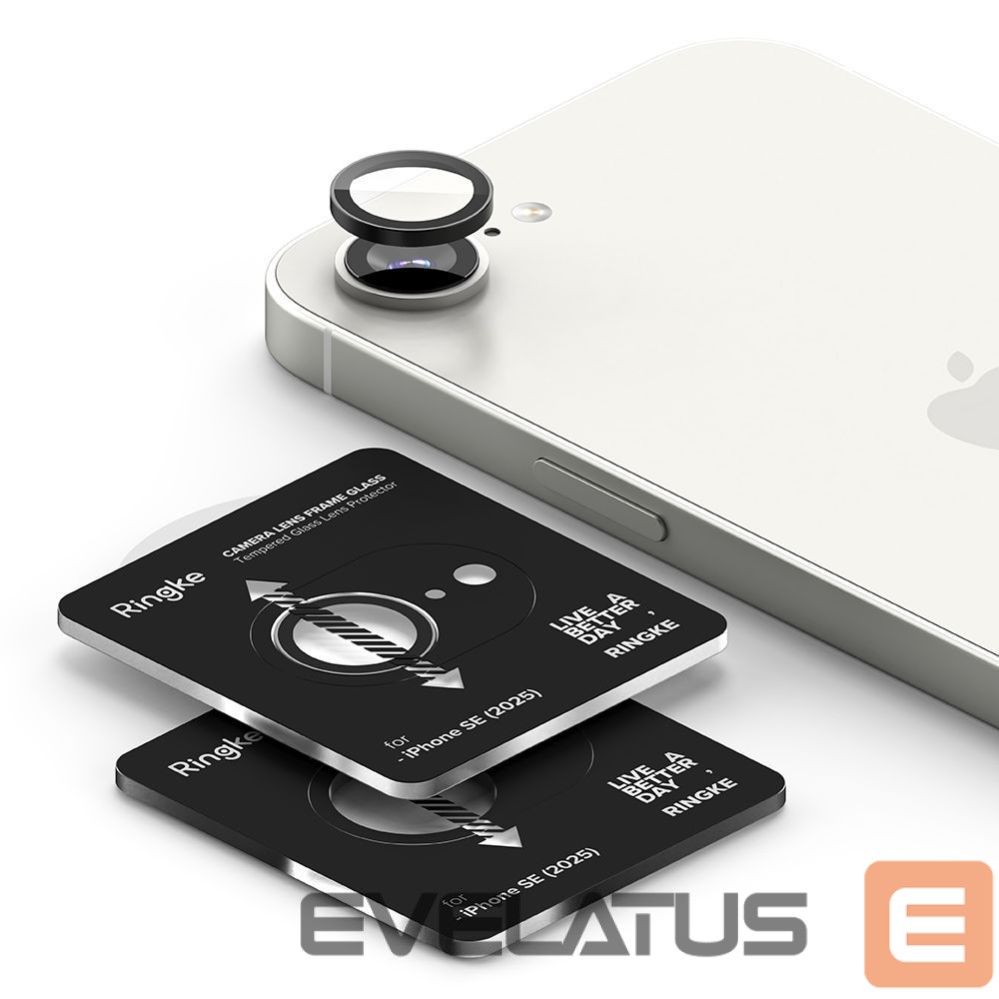 Other goods Ringke Ringke Camera Frame Protector 2-pack for iPhone 16e / 17e - Black