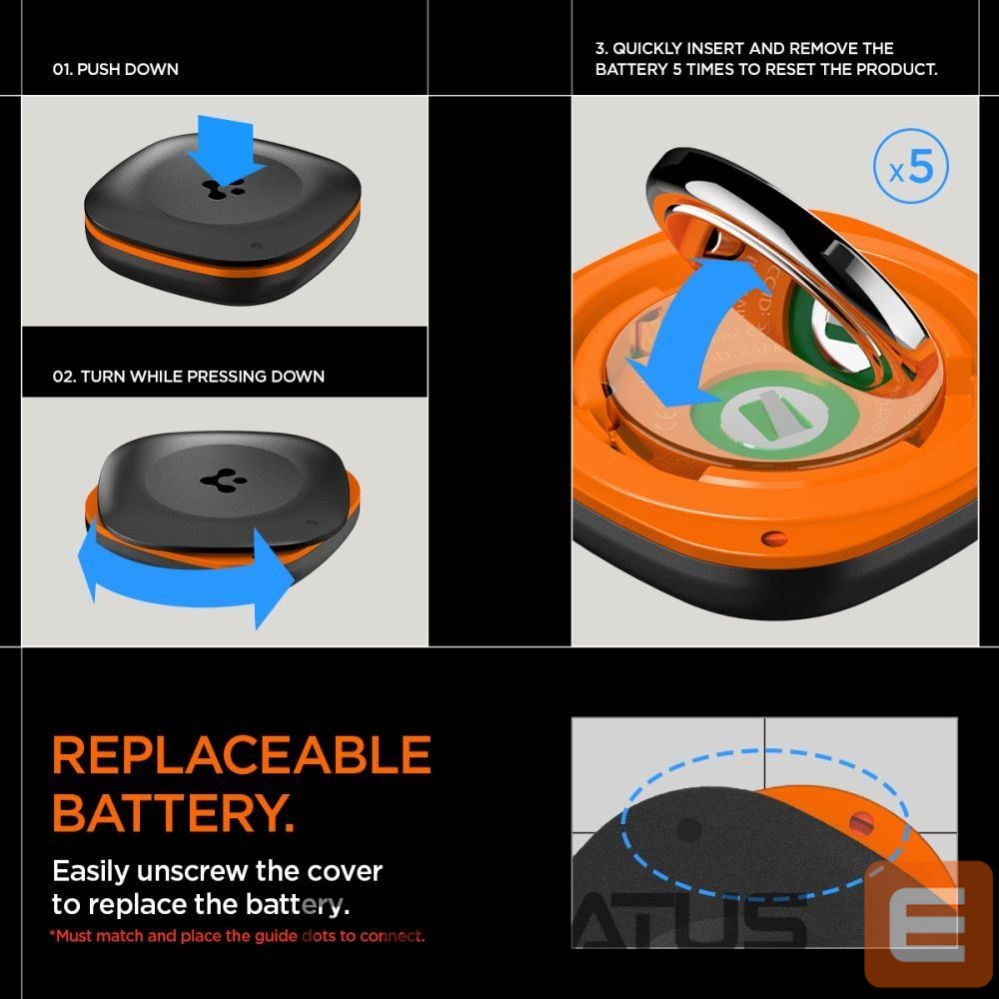 Other goods Spigen Spigen TagMe Locator - Black
