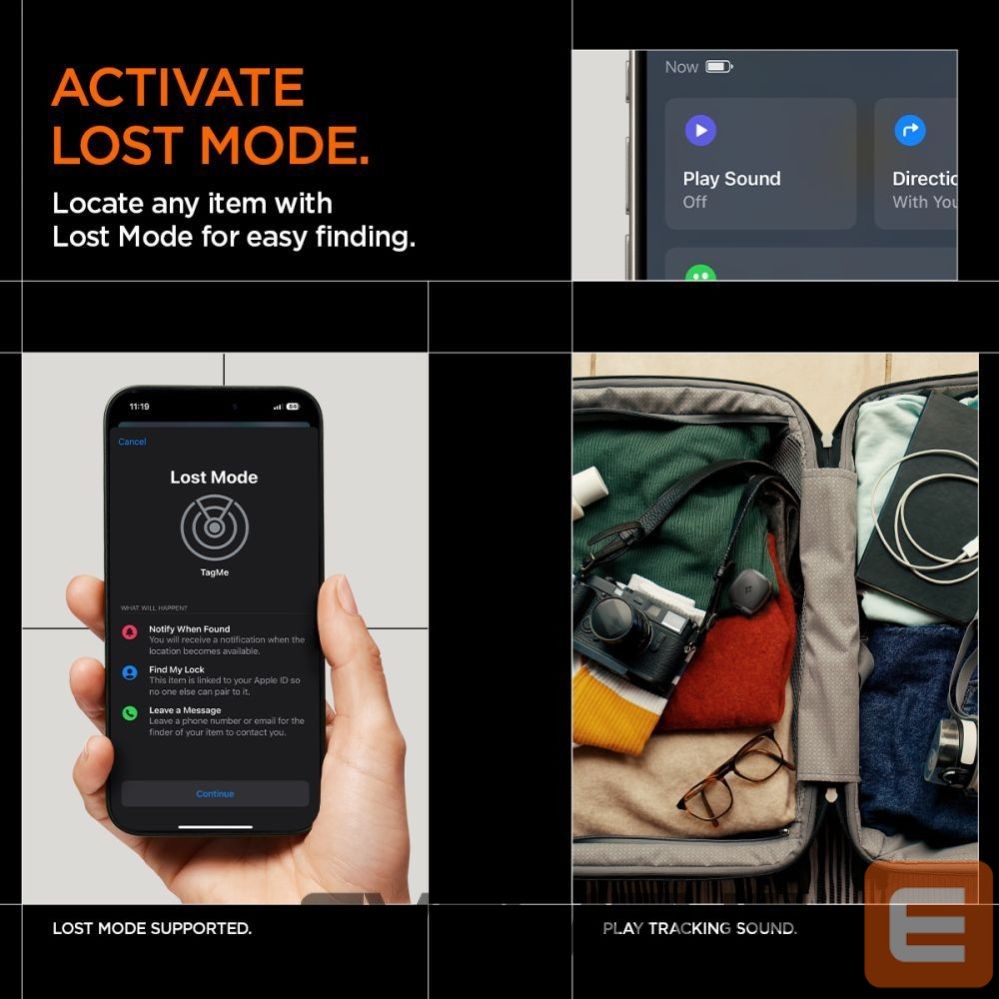 Other goods Spigen Spigen TagMe Locator - Black