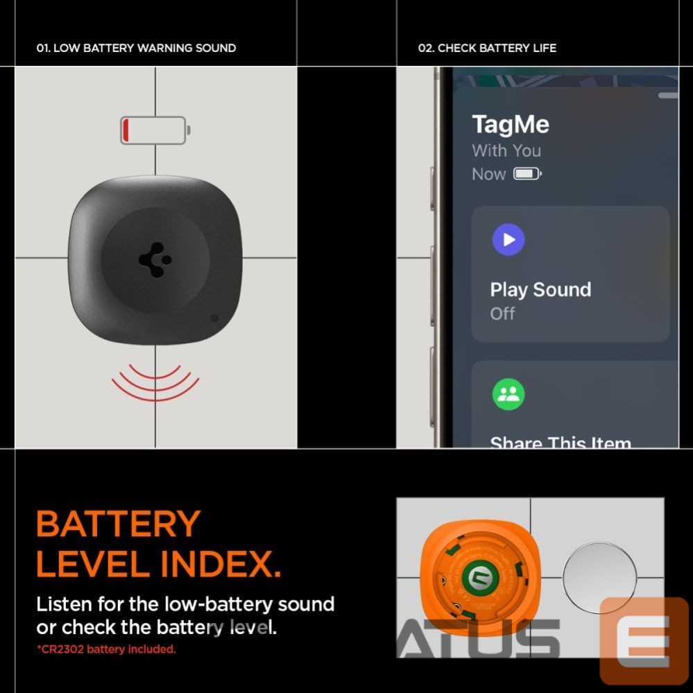 Other goods Spigen Spigen TagMe Locator - Black