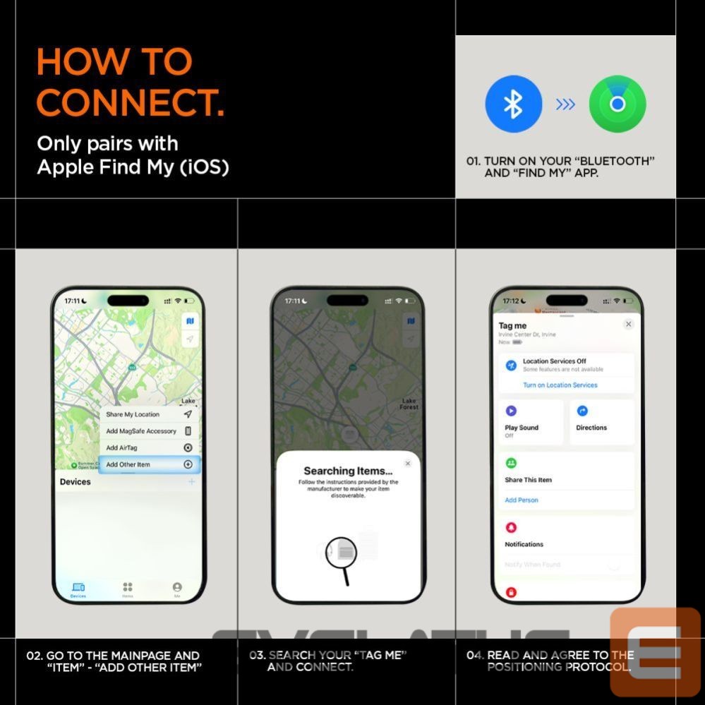 Other goods Spigen Spigen TagMe Locator - Black