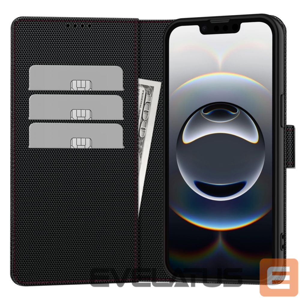 Other goods Tech-Protect Tech-Protect Wallet Case for iPhone 16e / 17e - Black
