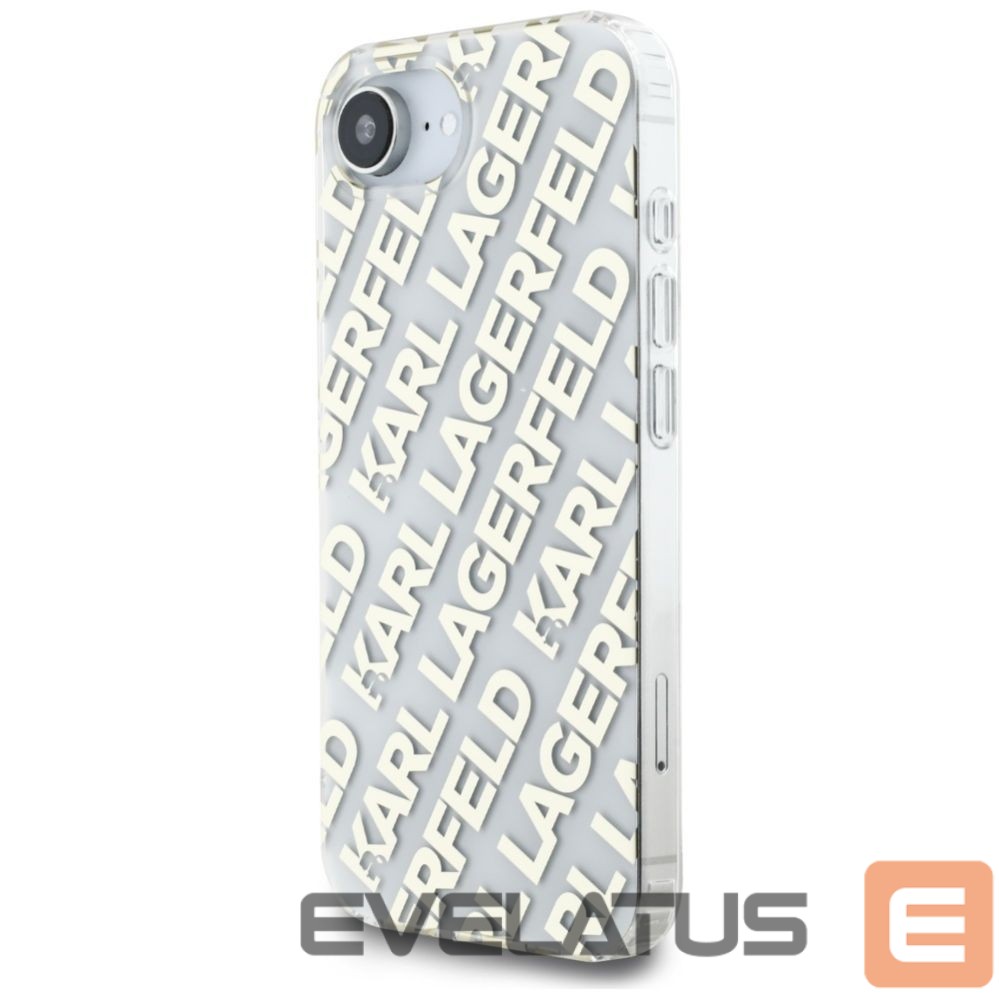Other goods Karl Lagerfeld Karl Lagerfeld IML Repeat Logo iPhone 16e Case - Gold