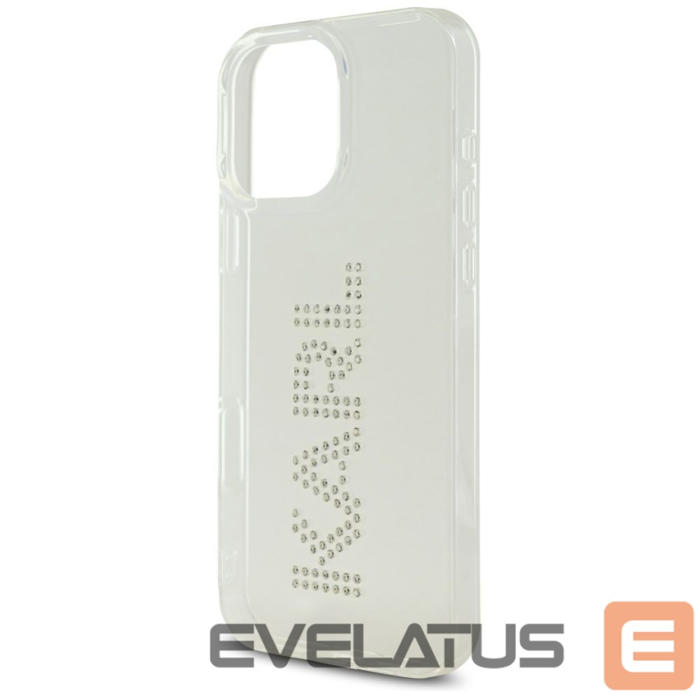 Other goods Karl Lagerfeld Karl Lagerfeld IML Rhinestones Logo iPhone 16 Pro Case - Clear
