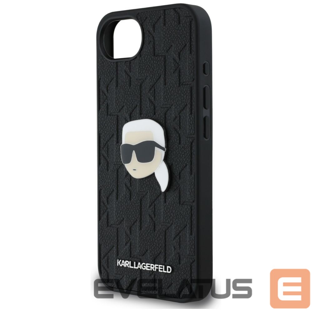 Other goods Karl Lagerfeld Karl Lagerfeld Monogram Karl Head Pin iPhone 16e Case - Black