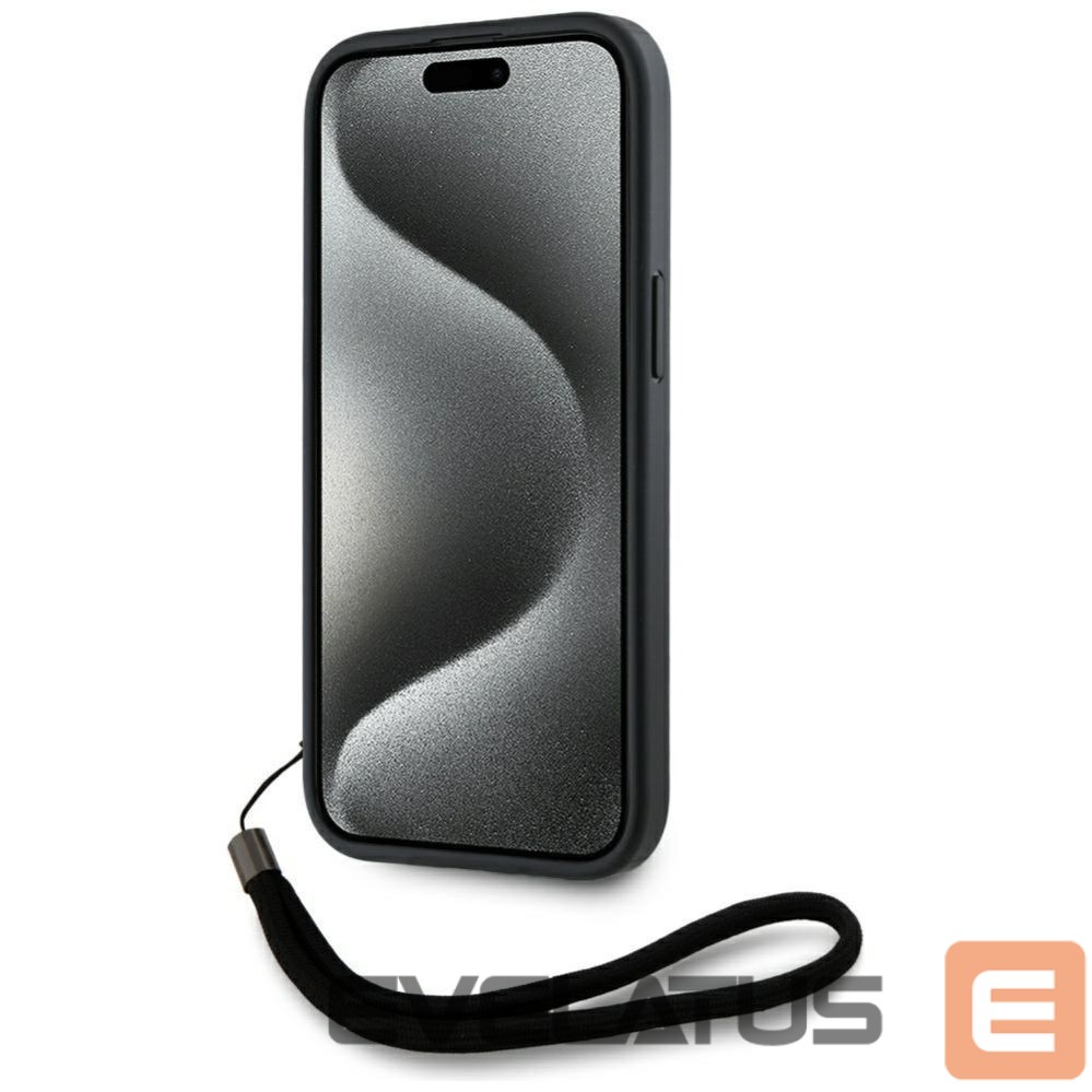 Other goods Karl Lagerfeld Karl Lagerfeld Saffiano Athleisure Stripes Cord iPhone 15 Case - Red