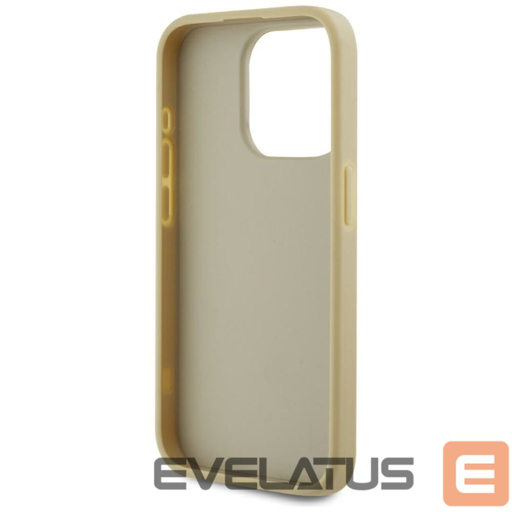 Other goods Karl Lagerfeld Karl Lagerfeld Wrinkled Metal Signature iPhone 15 Pro Case - Gold