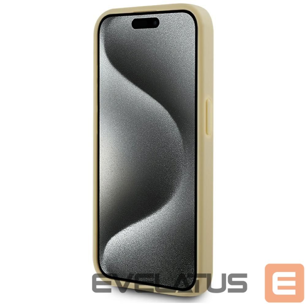 Other goods Karl Lagerfeld Karl Lagerfeld Wrinkled Metal Signature iPhone 15 Pro Case - Gold