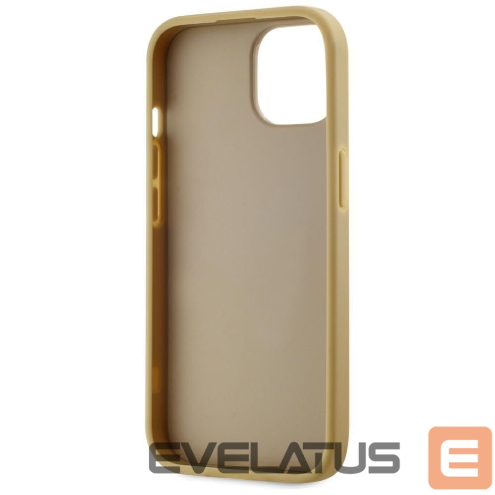 Other goods Karl Lagerfeld Karl Lagerfeld Wrinkled Metal Signature iPhone 15 Case - Gold