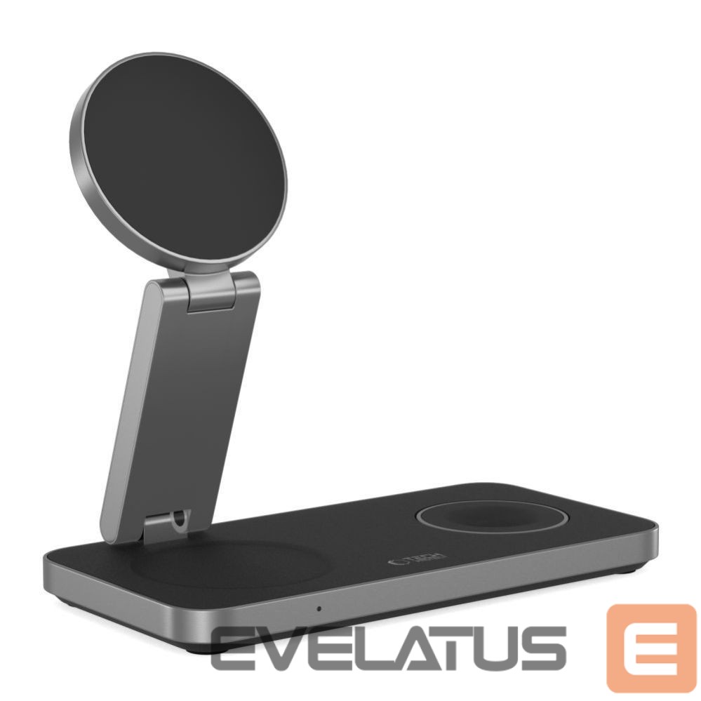 Other goods Tech-Protect Tech-Protect QI15W-A47 MagSafe 3in1 Inductive Charger + USB-C Cable - Black