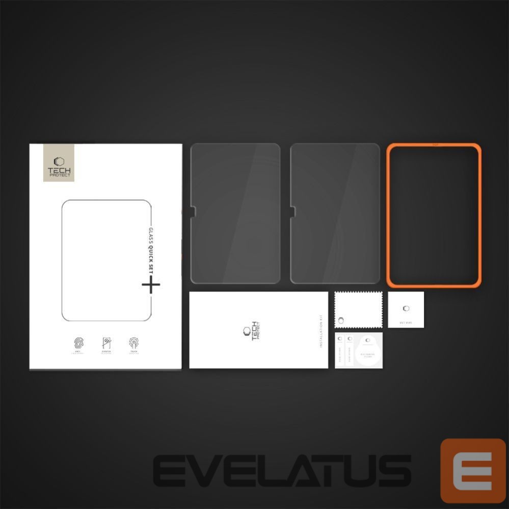 Other goods Tech-Protect Tech-Protect Easy Set+ 2-pack tempered glass for iPad 10.9” 2022 / iPad 11” 2025