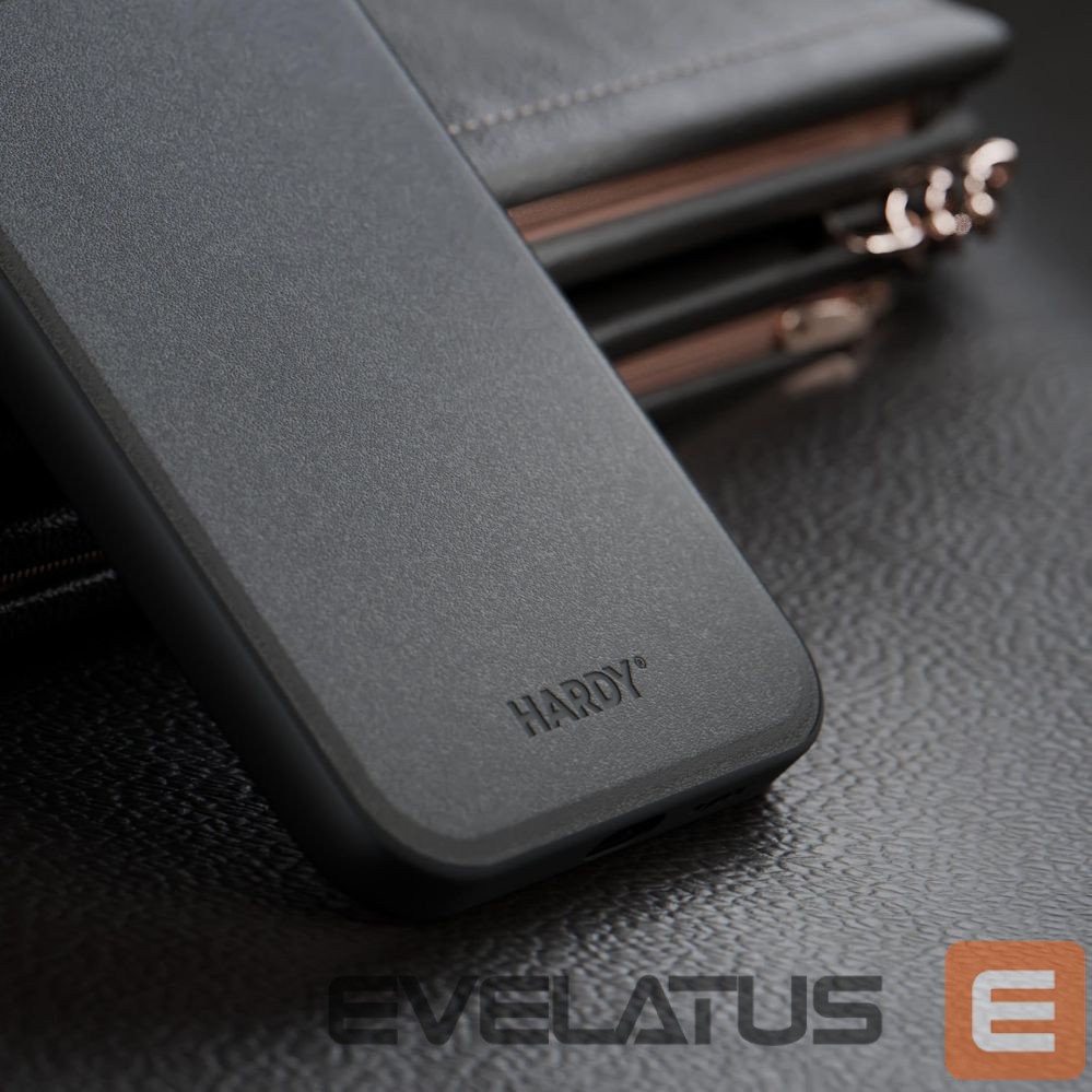 Other goods 3MK 3mk Hardy Apple Silky Leather MagCase for Apple iPhone 16 - Black