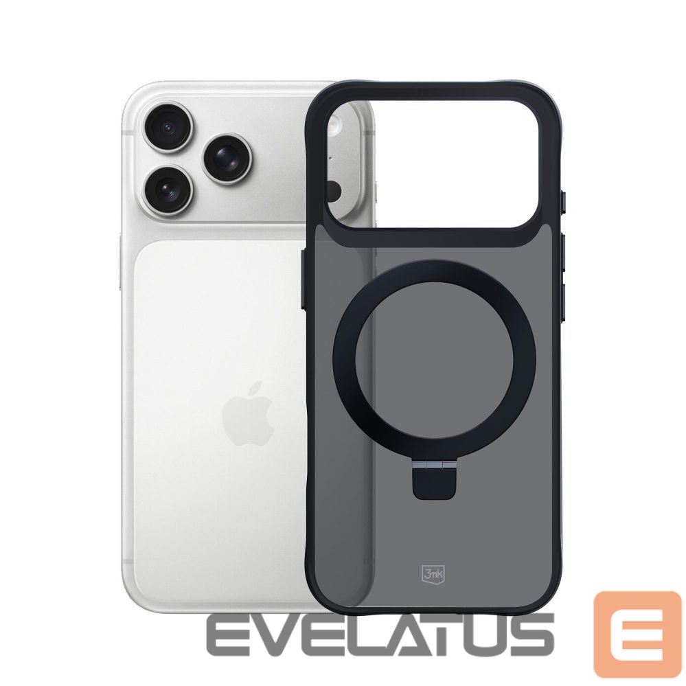 Other goods 3MK 3mk Smoke Case Mag&Stand for iPhone 17 Pro - Black