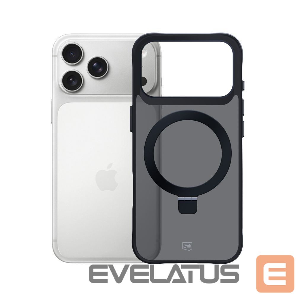 Other goods 3MK 3mk Smoke Case Mag&Stand for iPhone 17 Pro Max - Black