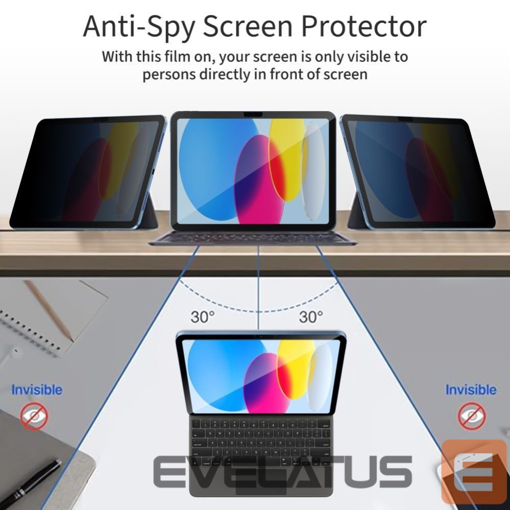 Other goods Tech-Protect Tech-Protect Glass Spy+ Privacy Glass for iPad 10.9” 2022 / iPad 11” 2025