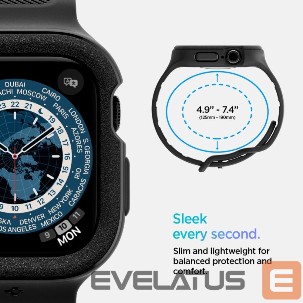 Other goods Spigen Spigen Vault Pro Strap for Apple Watch 42mm - Matte Black