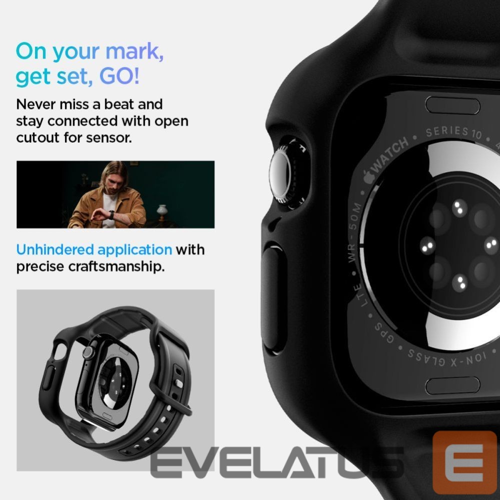 Other goods Spigen Spigen Vault Pro Strap for Apple Watch 42mm - Matte Black