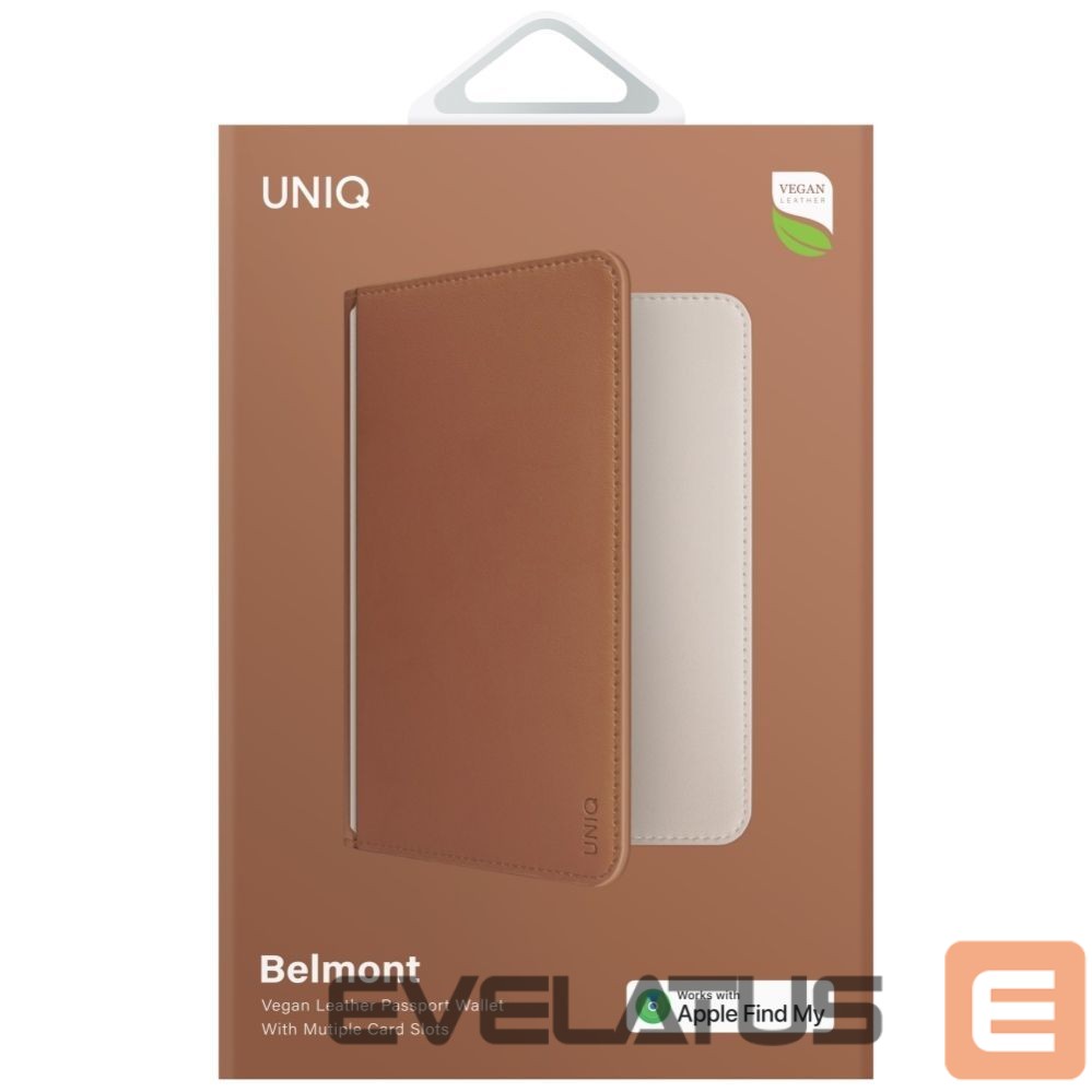 Other goods UNIQ Uniq Belmont Passport Case with Apple Find My RFID Blocking Caramel Beige