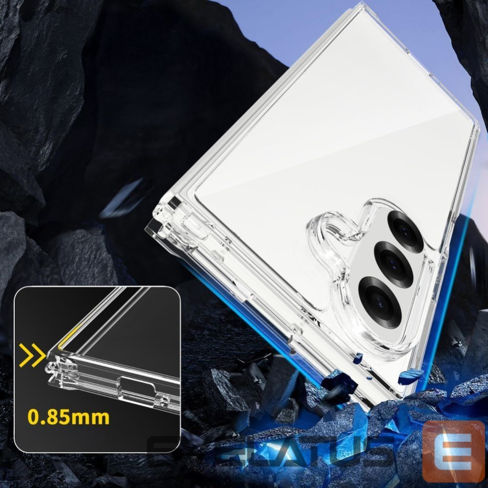 Other goods Tech-Protect Tech-Protect FlexAir Hybrid Case for Samsung Galaxy Z Fold 7 - Transparent