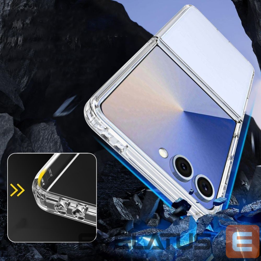 Other goods Tech-Protect Tech-Protect FlexAir Hybrid Case for Samsung Galaxy Z Flip 7 - Transparent
