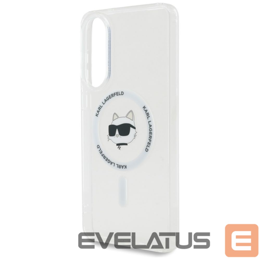 Other goods Karl Lagerfeld Karl Lagerfeld Button Choupette Head Printed Logo MagSafe Case for Samsung Galaxy S25 Edge - White
