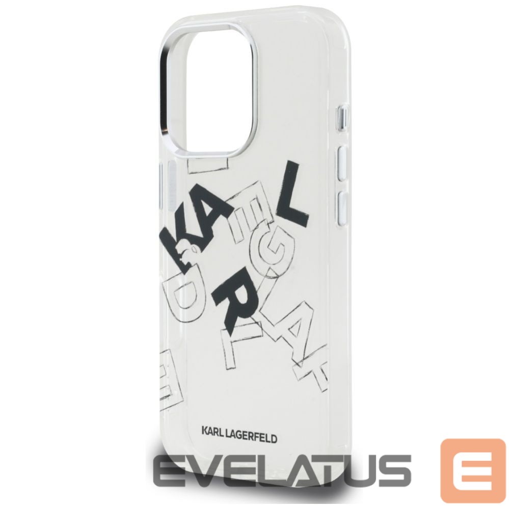 Other goods Karl Lagerfeld Karl Lagerfeld IML Sketched Graphic Case for iPhone 16 Pro - Clear