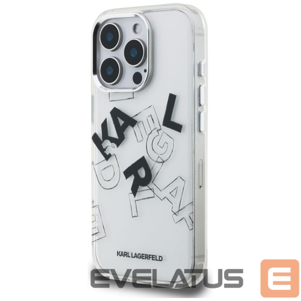 Other goods Karl Lagerfeld Karl Lagerfeld IML Sketched Graphic Case for iPhone 16 Pro - Clear