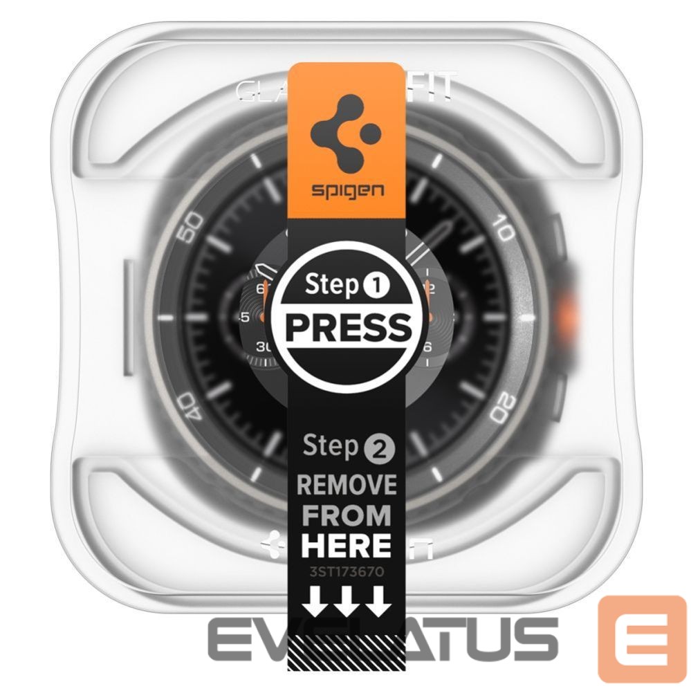 Other goods Spigen Spigen Glas.TR ”Ez-Fit” Tempered Glass for Samsung Galaxy Watch 8 46mm - Transparent