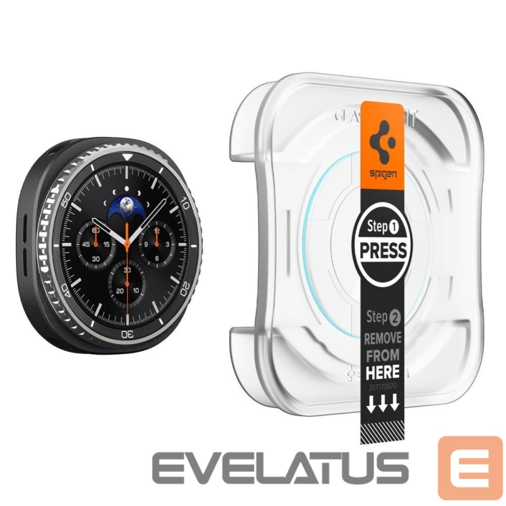 Other goods Spigen Spigen Glas.TR ”Ez-Fit” Tempered Glass for Samsung Galaxy Watch 8 46mm - Transparent