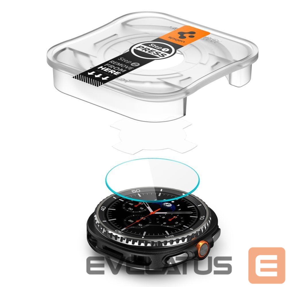 Other goods Spigen Spigen Glas.TR ”Ez-Fit” Tempered Glass for Samsung Galaxy Watch 8 46mm - Transparent