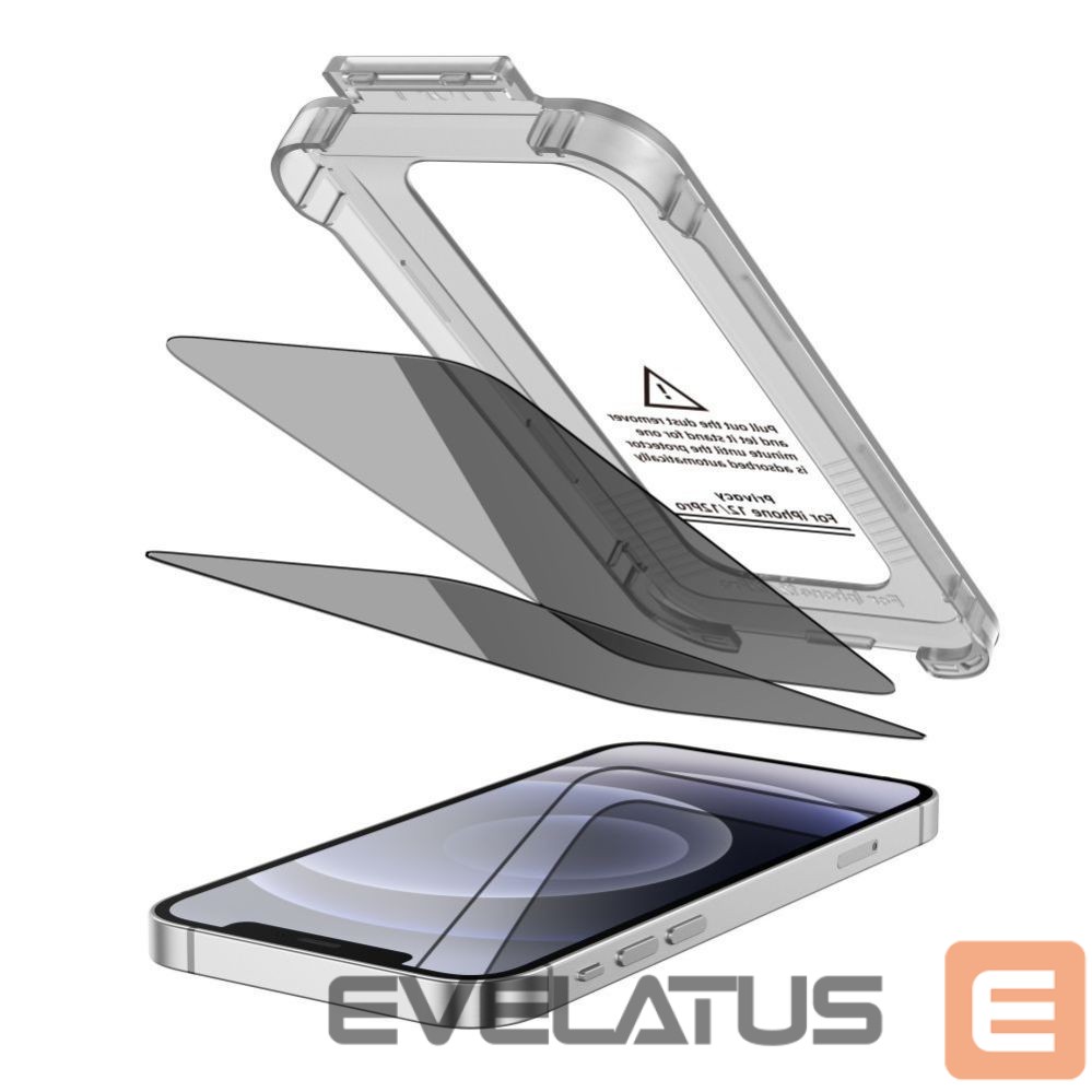 Other goods Tech-Protect Tech-Protect Quick Set Spy+ Privacy Glass 2-pack for iPhone 12 / 12 Pro