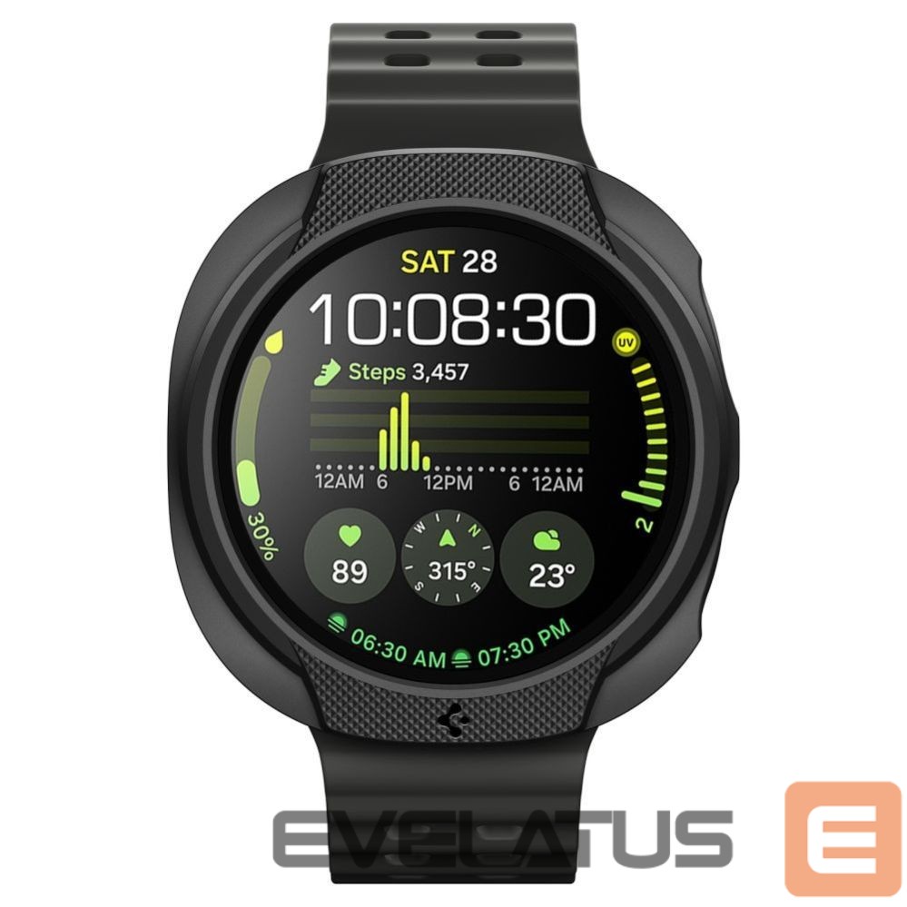 Other goods Spigen Spigen Liquid Air Case for Samsung Galaxy Watch 8 40mm - Matte Black