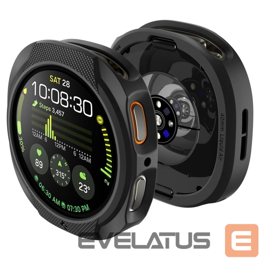 Other goods Spigen Spigen Liquid Air Case for Samsung Galaxy Watch 8 40mm - Matte Black