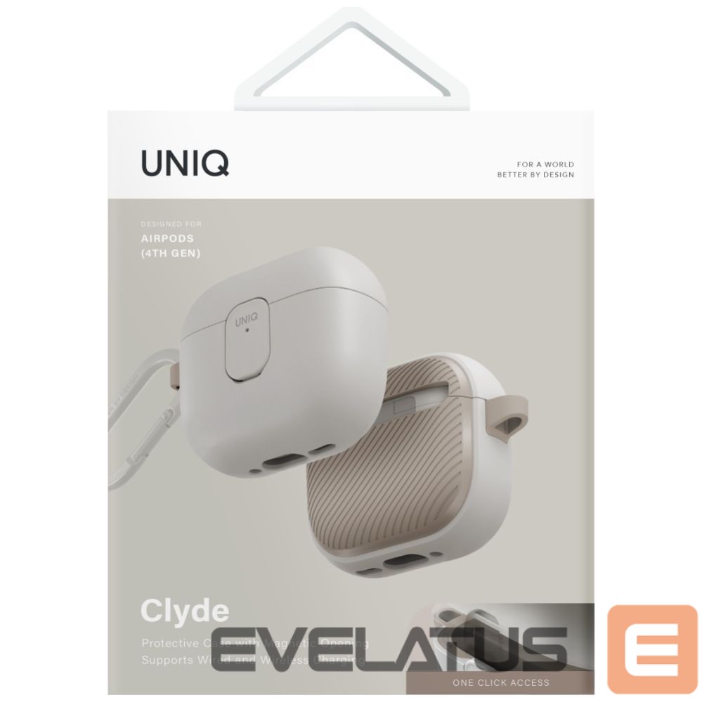 Other goods UNIQ Uniq Clyde Lock Case for AirPods 4 - Beige