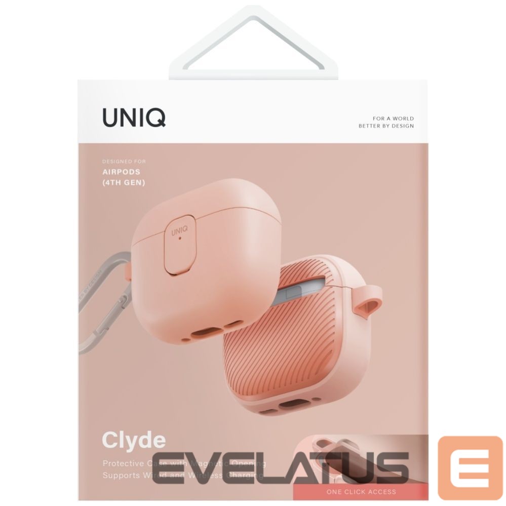 Other goods UNIQ Uniq Clyde Lock Case for AirPods 4 - Pink