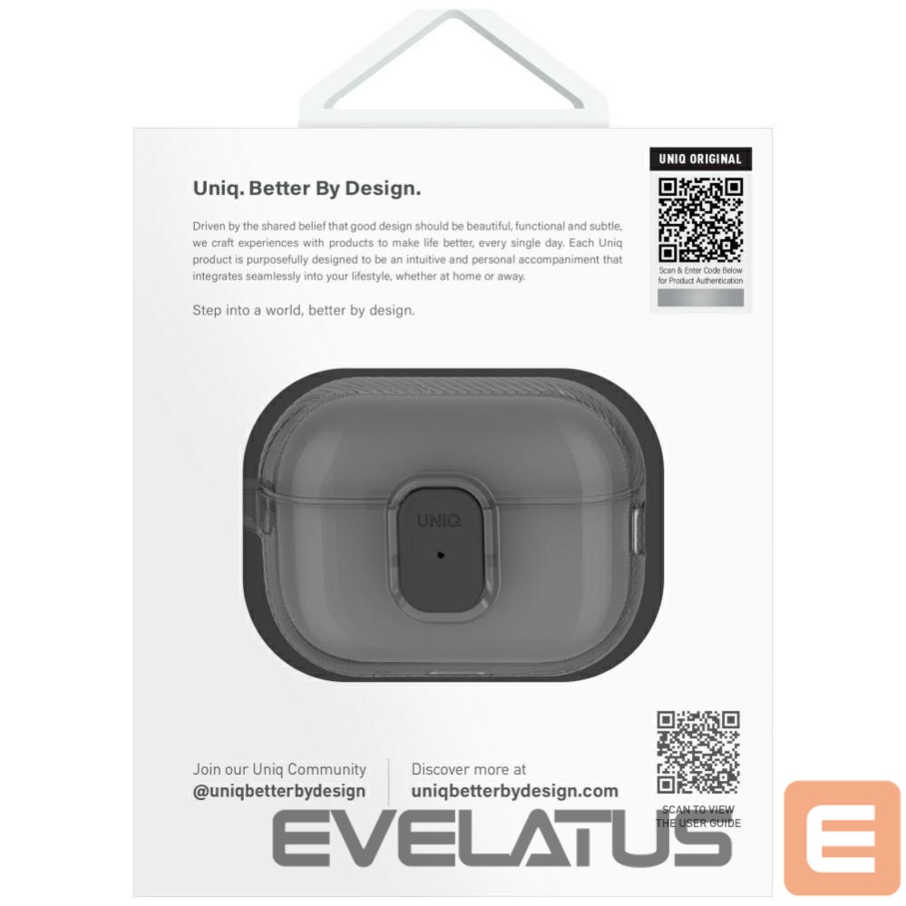 Other goods UNIQ Uniq Glase Pro Case for AirPods Pro 2 - Transparent