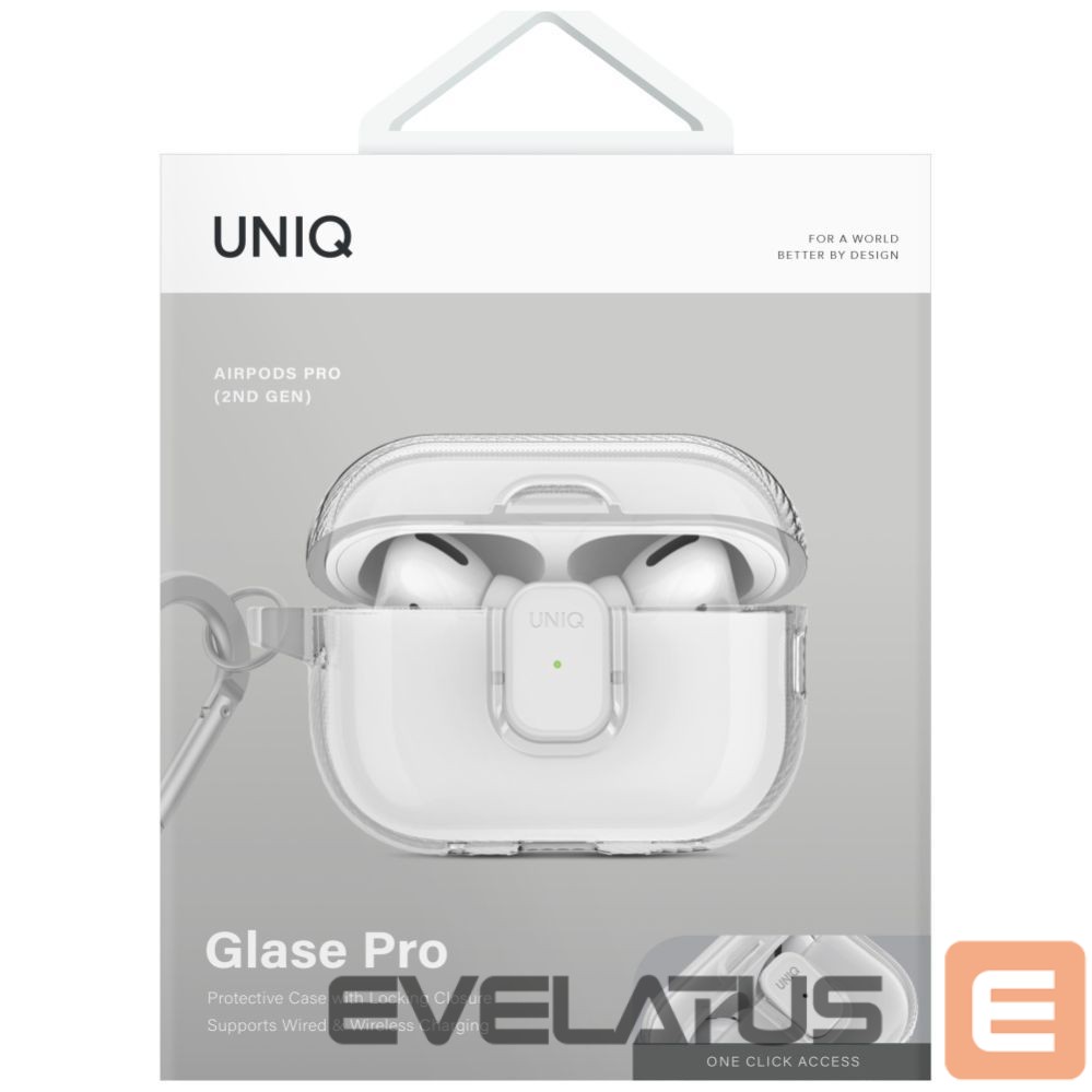 Other goods UNIQ Uniq Glase Pro Case for AirPods Pro 2 - Transparent