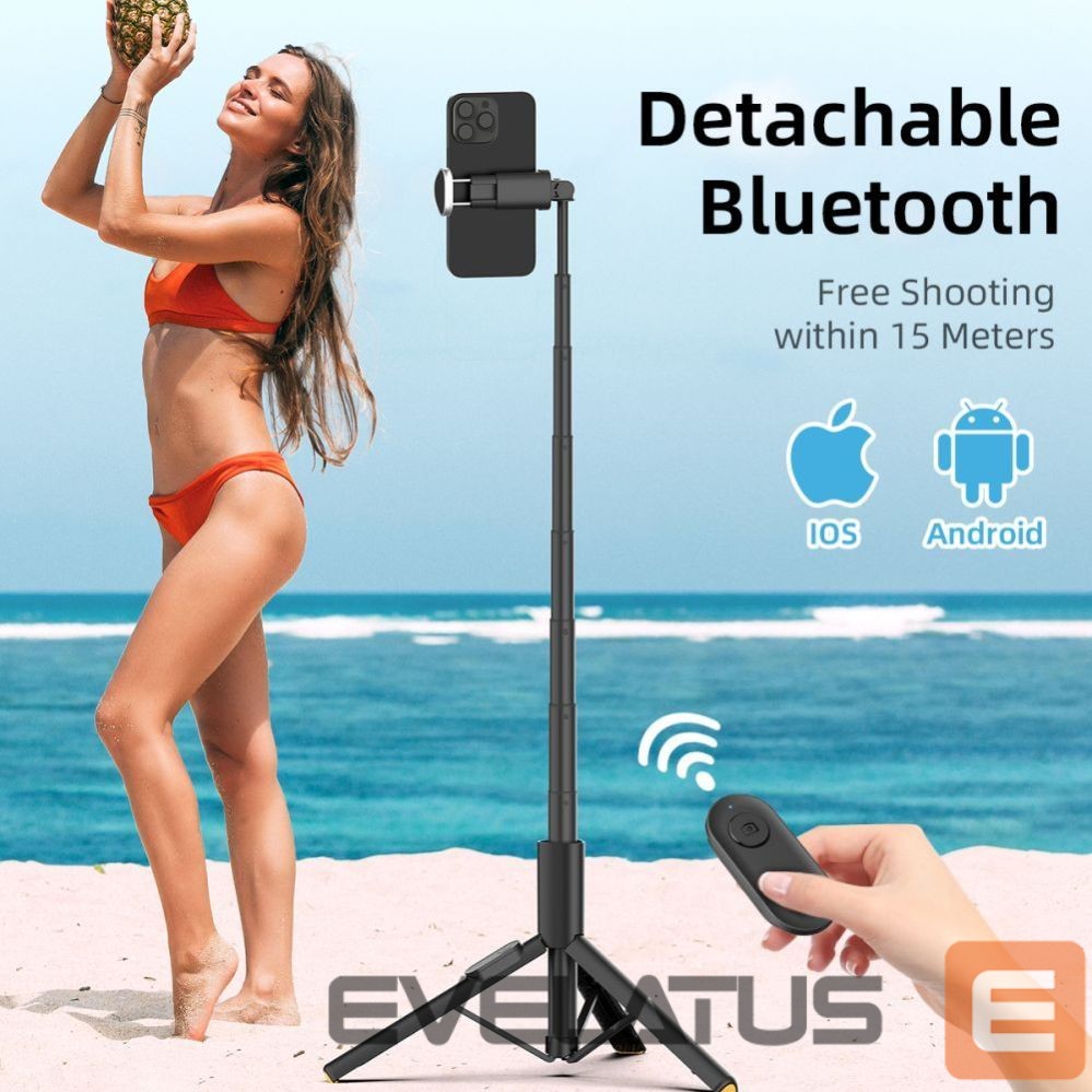 Other goods Tech-Protect Selfie Stick Tech-Protect L09S with Tripod - Black
