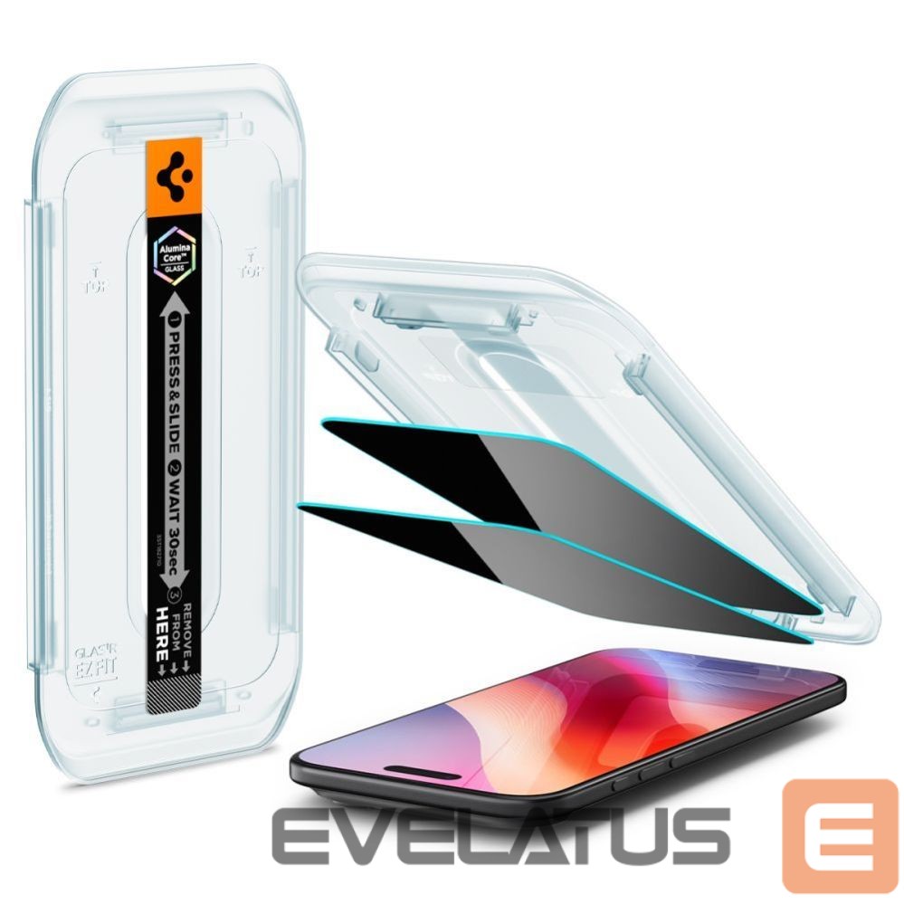 Other goods Spigen Spigen Glas.TR EZ Fit 2-pack privacy glass for iPhone 17 Air