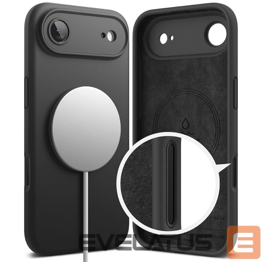 Other goods Ringke Ringke Silicone Magnetic MagSafe Case for iPhone 17 Air - Black