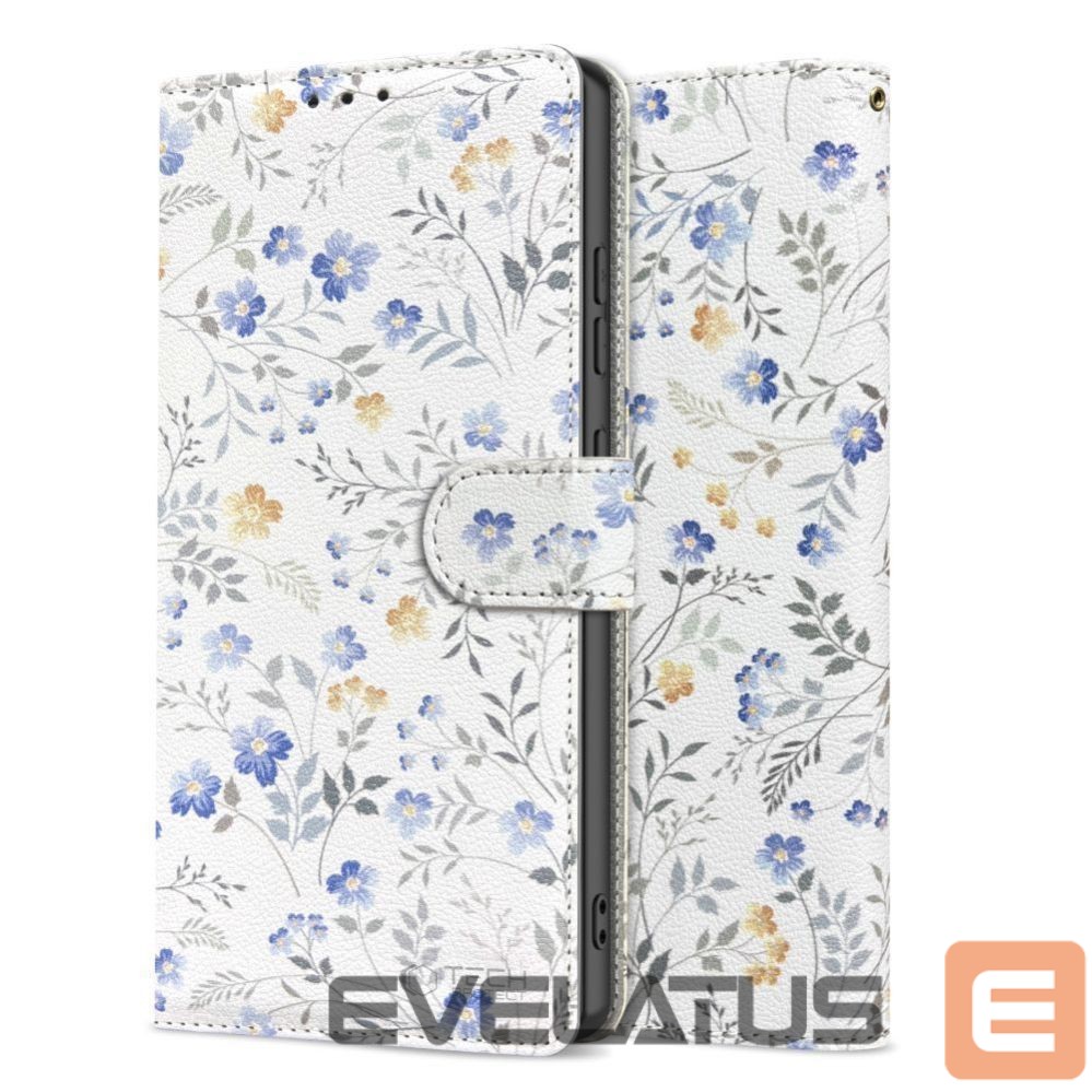 Other goods Tech-Protect Tech-Protect Wallet Case for Samsung Galaxy A26 5G / A17 4G / 5G - Daisies with Leaves