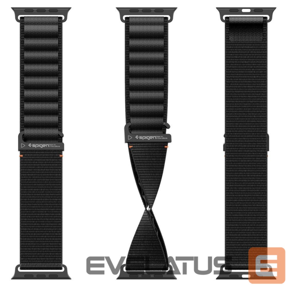 Other goods Spigen Strap Spigen WBF1 Strap for Apple Watch 44 / 45 / 46 / 49 mm - Black
