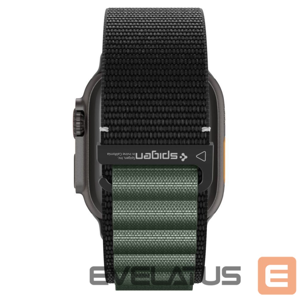 Other goods Spigen Strap Spigen WBF1 Strap for Apple Watch 44 / 45 / 46 / 49 mm - Black and Green