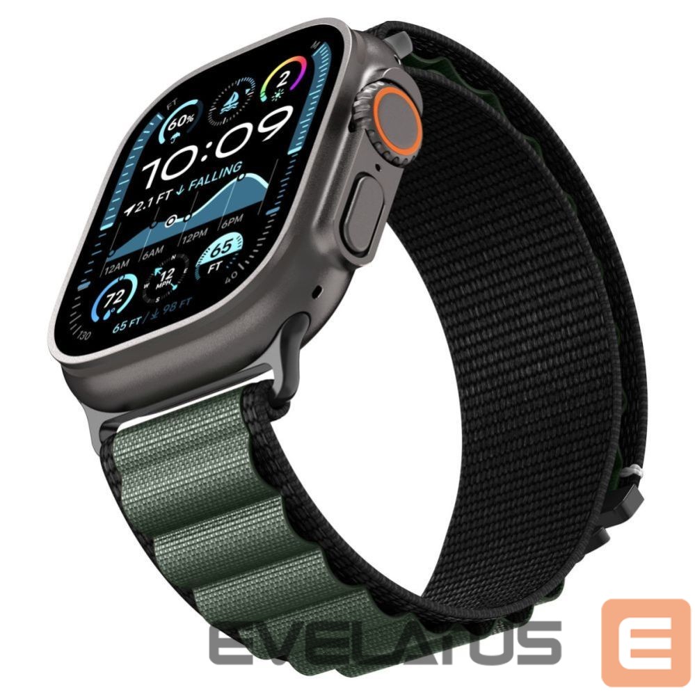 Other goods Spigen Strap Spigen WBF1 Strap for Apple Watch 44 / 45 / 46 / 49 mm - Black and Green