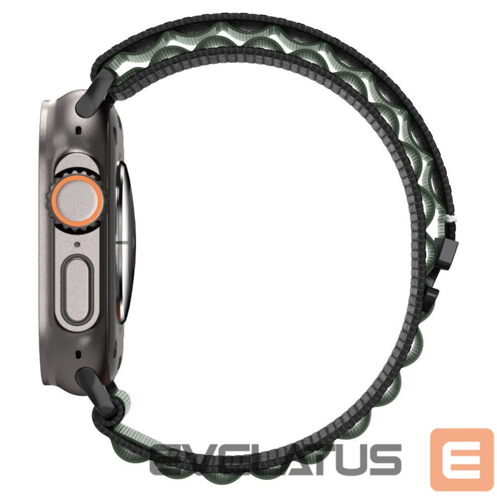 Other goods Spigen Strap Spigen WBF1 Strap for Apple Watch 44 / 45 / 46 / 49 mm - Black and Green