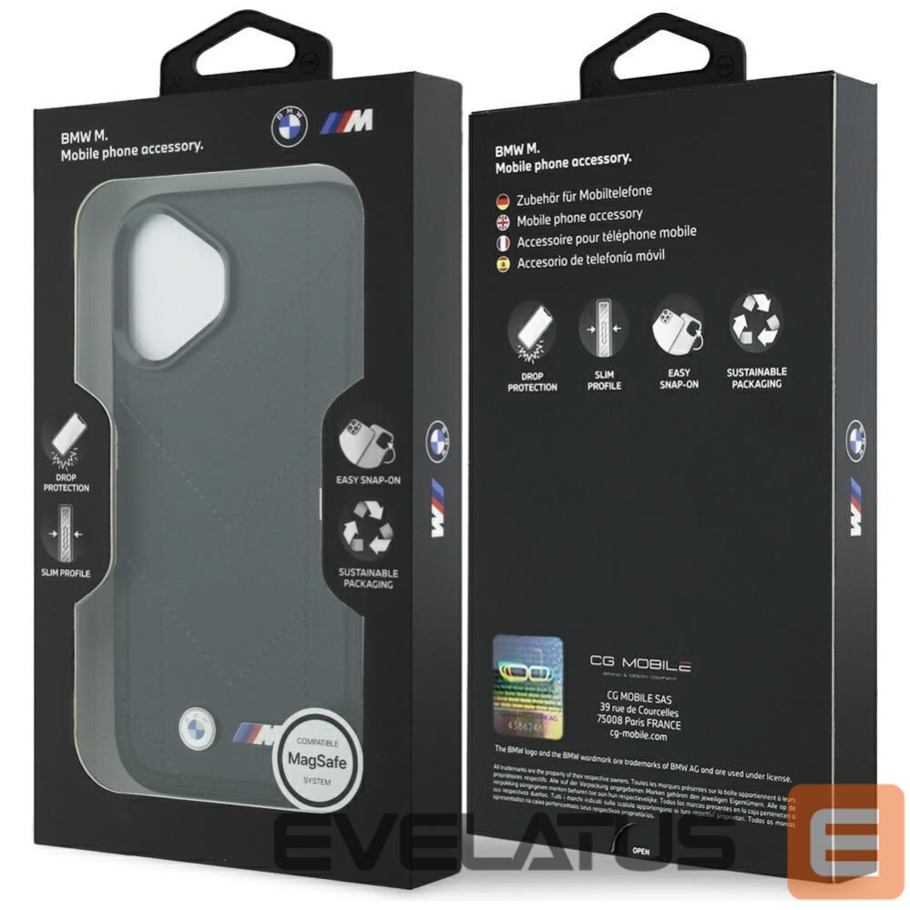 Other goods BMW BMW M Quilted Logo MagSafe iPhone 17 Case - Black