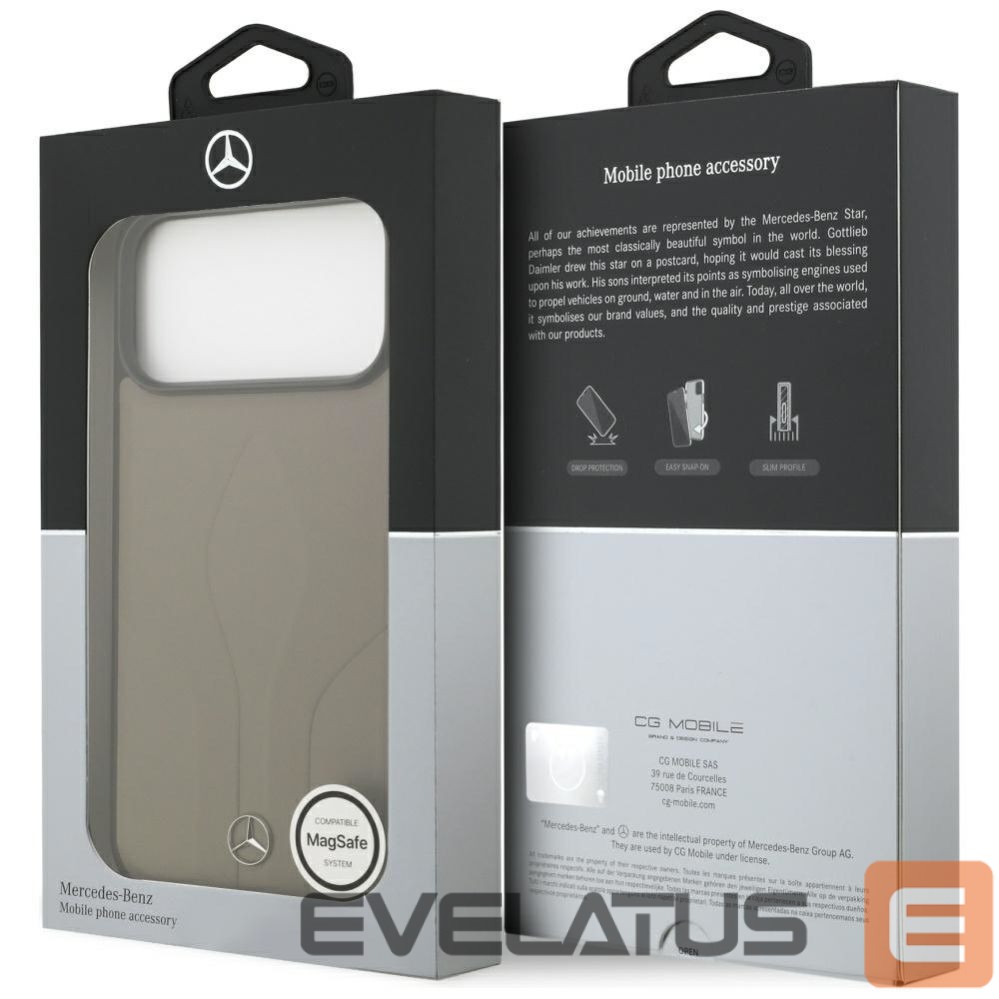 Other goods Mercedes-Benz Mercedes Leather The Move MagSafe Case for iPhone 17 Pro Max - Beige