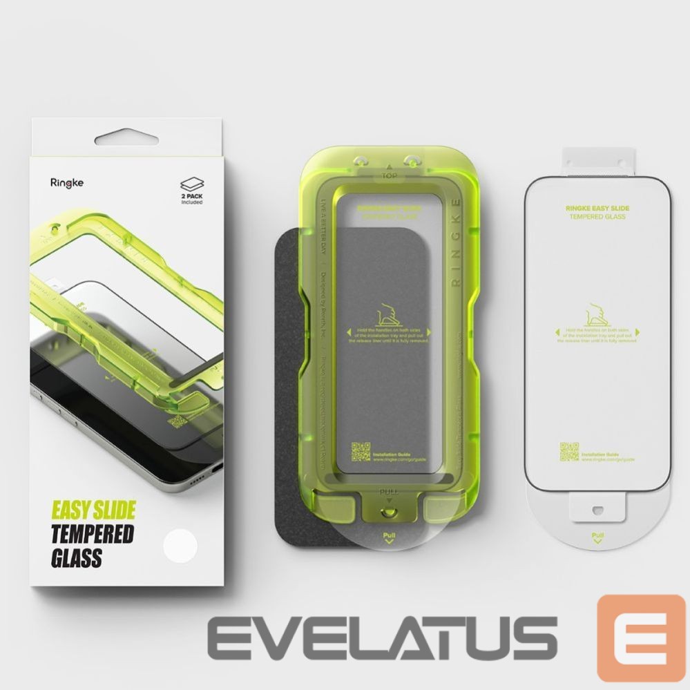 Other goods Ringke Ringke Easy Slide 2-pack tempered glass for iPhone 17 Pro - black