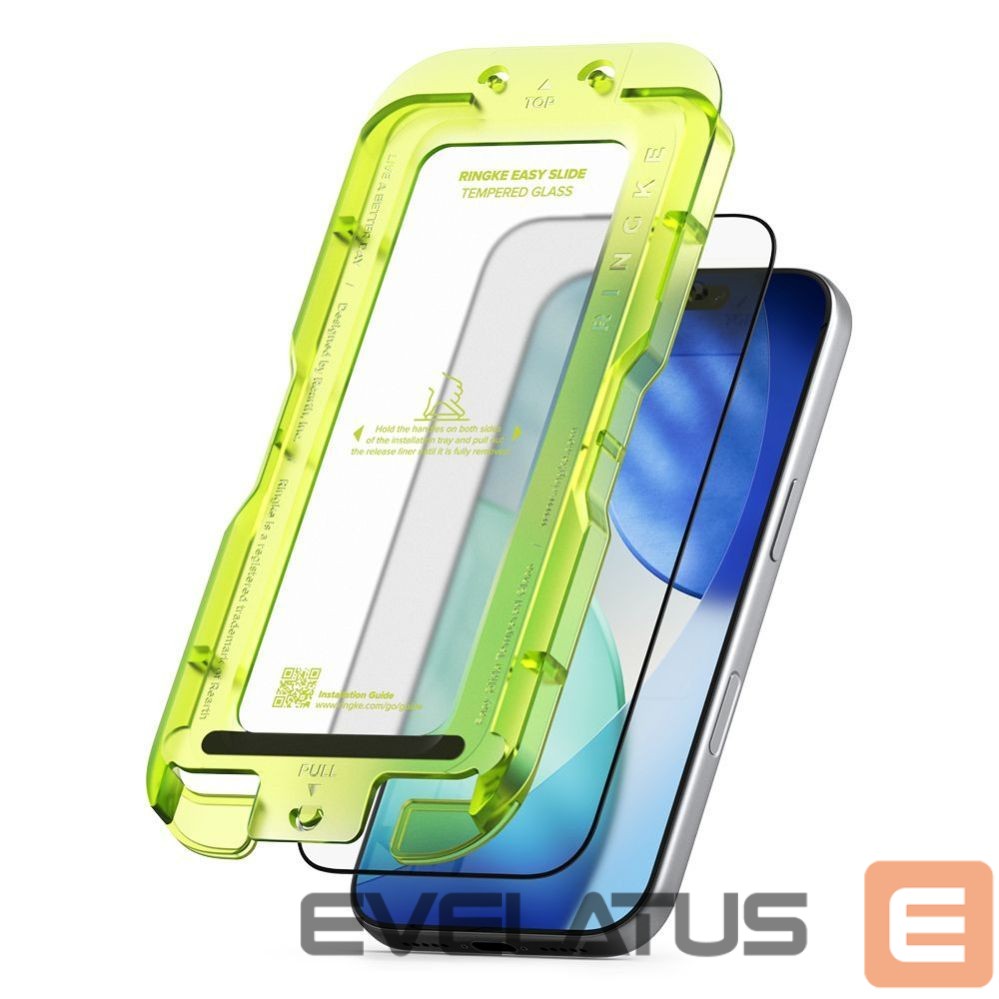 Other goods Ringke Ringke Easy Slide 2-pack tempered glass for iPhone 17 Pro - black